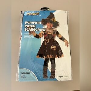 Spirit Halloween Costume, Pumpkin Patch Scarecrow, Toddler 3t-4t